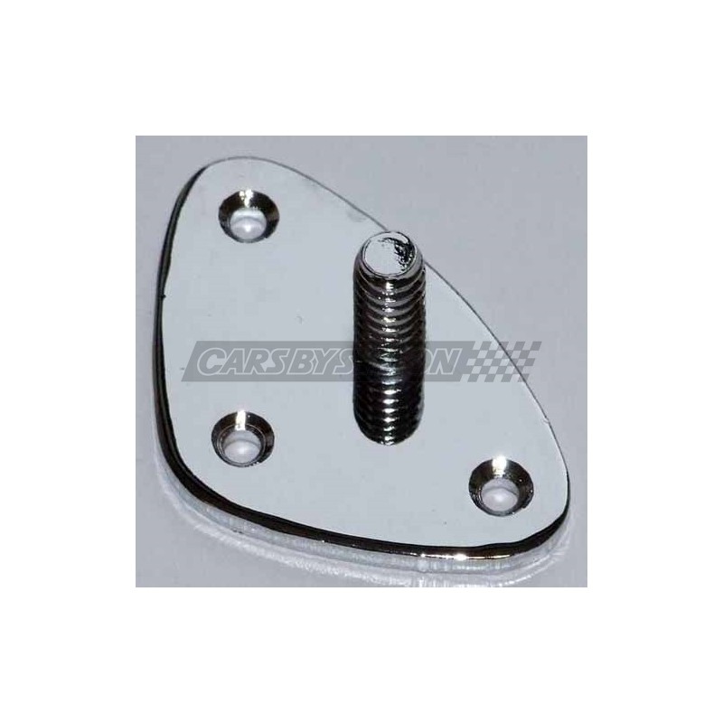BASE TRIANGULAR PUERTA CROMADA MG A / TD / TF