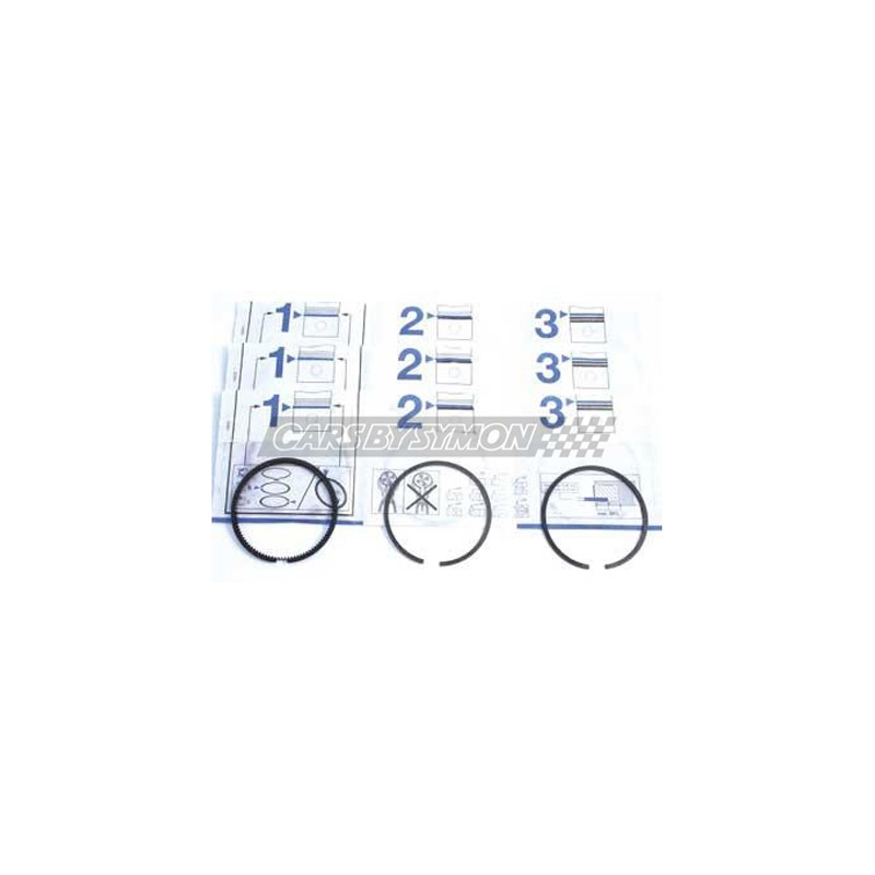 AROS PISTON MINI 1275 STD 8.8:1 (KIT 4 PISTONES) 3 AROS
