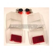 MSSK036 PAREJA TULIPA BLANCA TRASERA CON MARCHA ATRAS PARA MINI