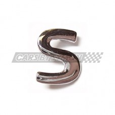 EMBLEMA MINI "S" PEQUEÑA