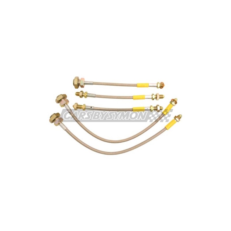 KIT TUBOS FRENOS MINI 89-2000 CON SERVOFRENO