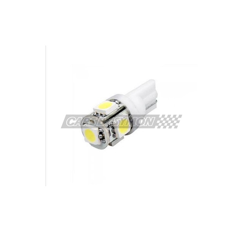 BOMBILLA 12V 2.2W LED CUÑA(BLANCO CALIDO)