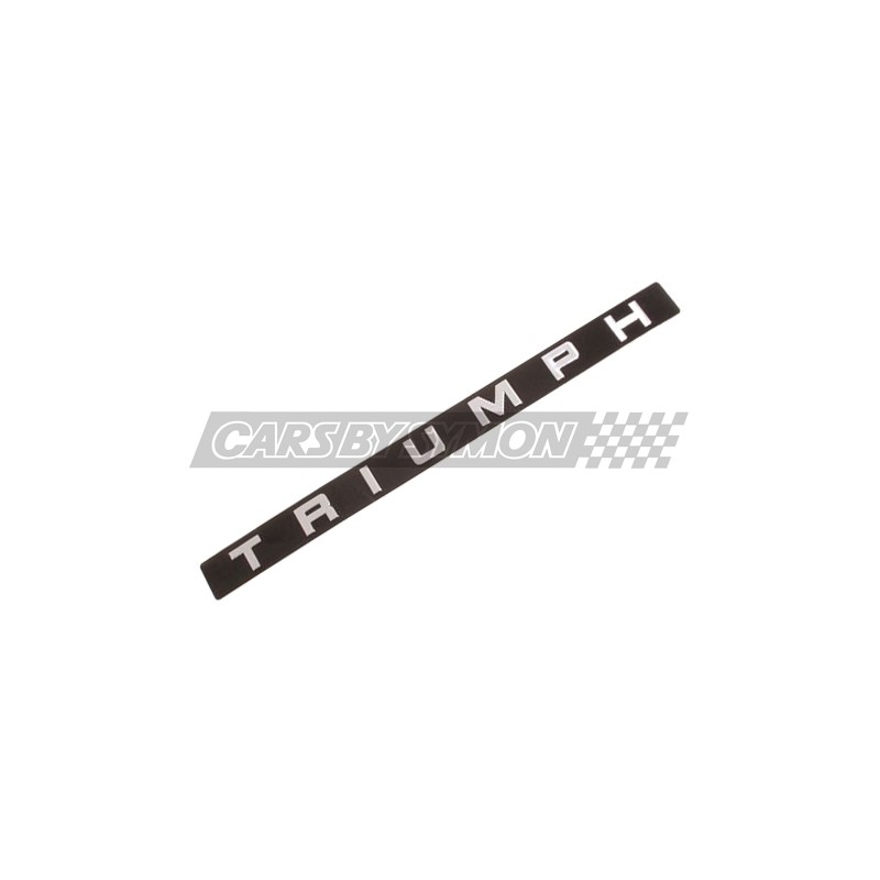 EMBLEMA TRIUMPH SOPORTE MATRICULA (NO DISPONIBLE)