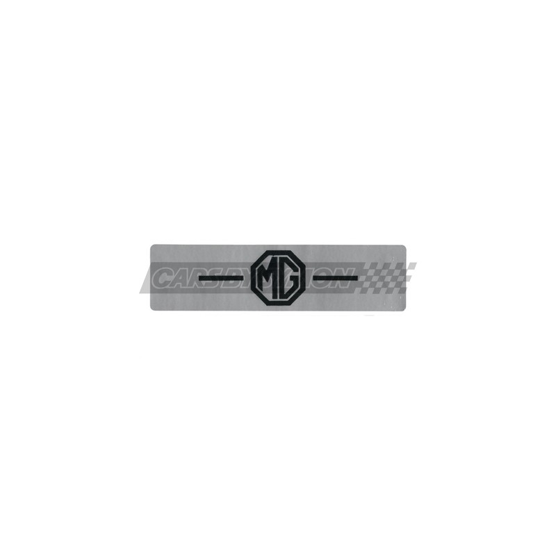 ETIQUETA TAPA BALANCINES "MG"