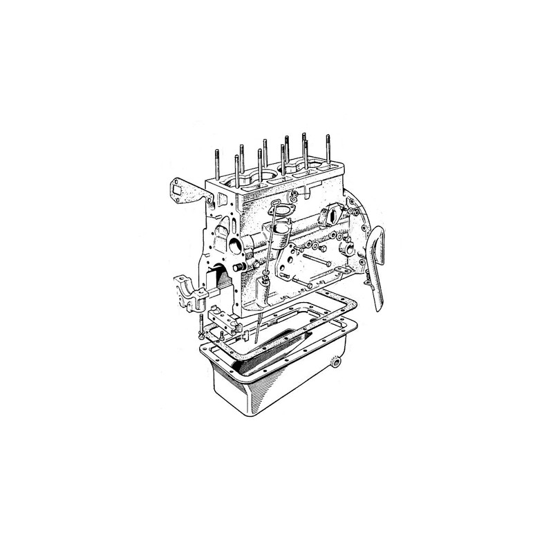 CBS480 MOTOR TRIUMPH TR3-TR4 REACONDICIONADO