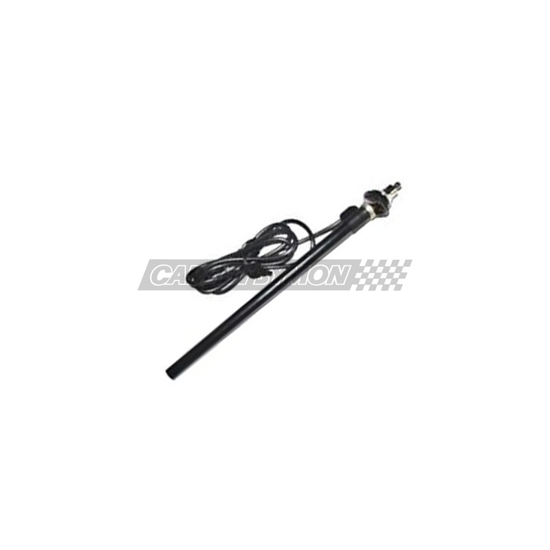 ANTENA MINI ALETA CROMADA