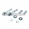 AHH6210BK KIT MONTAJE DEL PARACHOQUES CROMADO PARA MGB