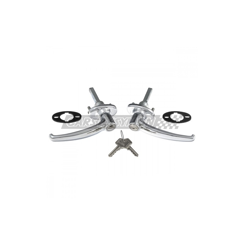 MANETA PUERTA TRIUMPH TR3A EXTERIOR (PAR+JUNTA)