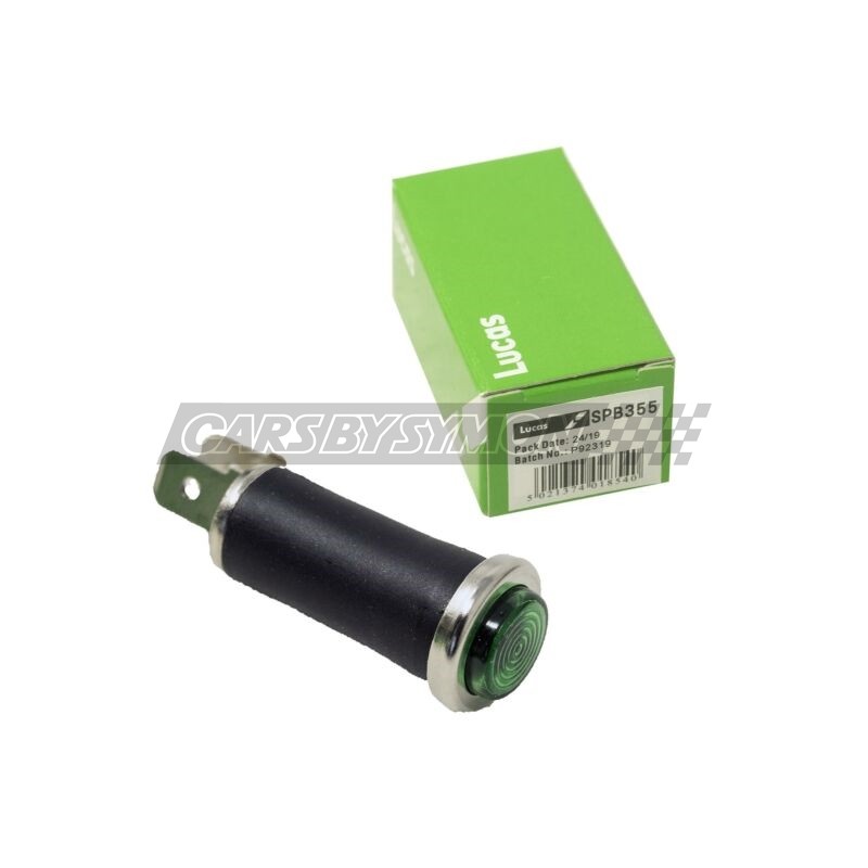 SPB355LUCAS PILOTO TABLERO MG B VERDE