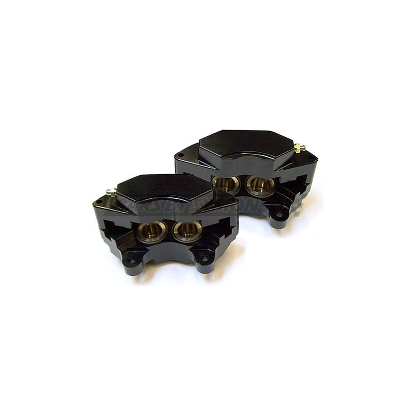 PINZA FRENO MINI 4 PISTONES DISCO 8.4" (KIT) ALUMINIO