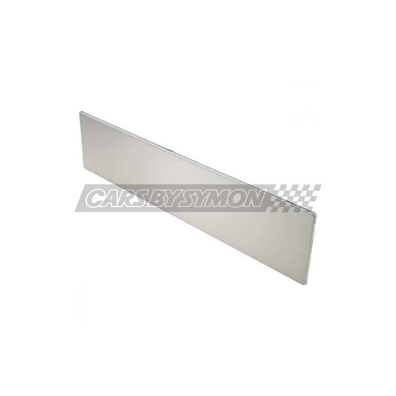 SOPORTE MATRICULA LARGA INOX