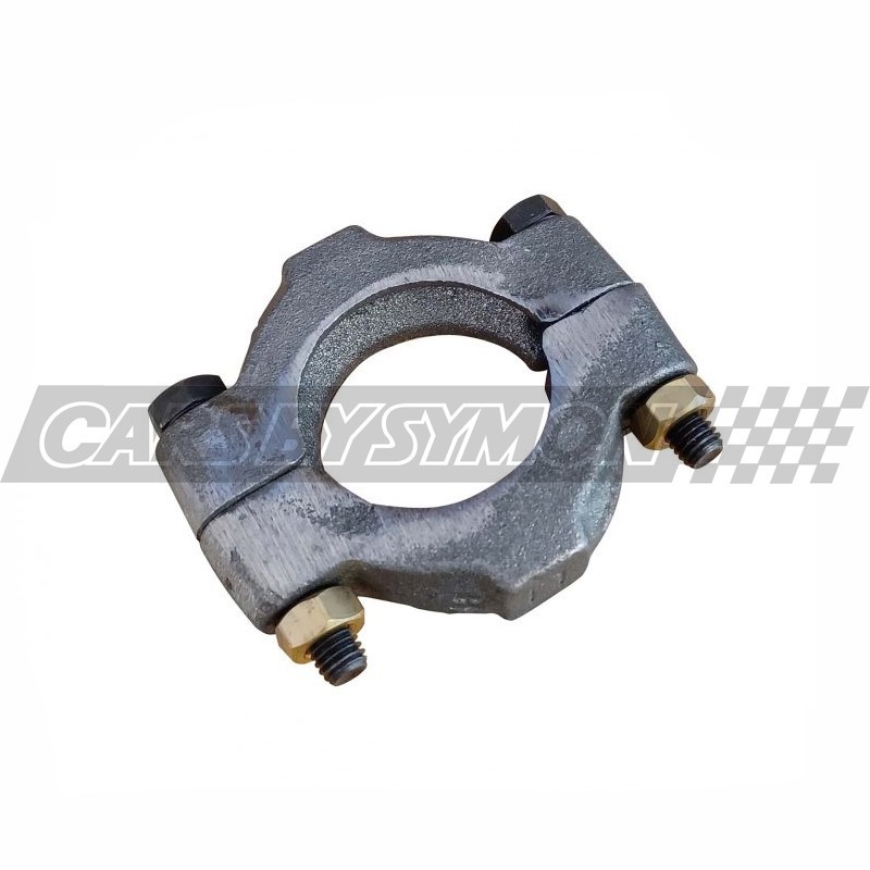 ABRAZADERA COLECTOR / ESCAPE MINI 90-91 DOBLE TUBO REFORZADA