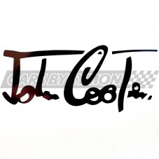 PEGATINA JOHN COOPER FIRMA...