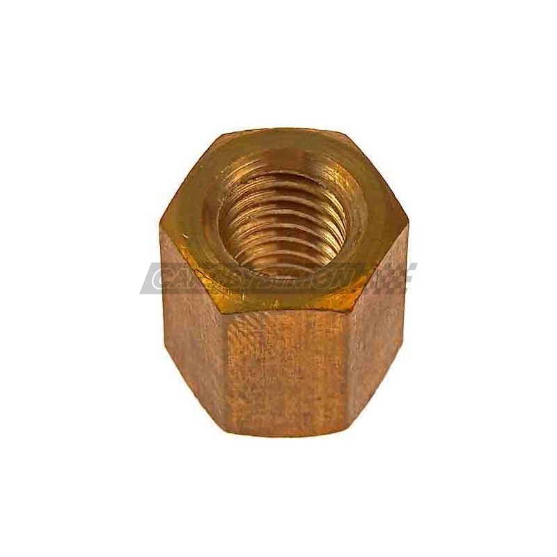 TUERCA COLECTOR ESCAPE 3/8 TRIUMPH TR2-6 BRONCE