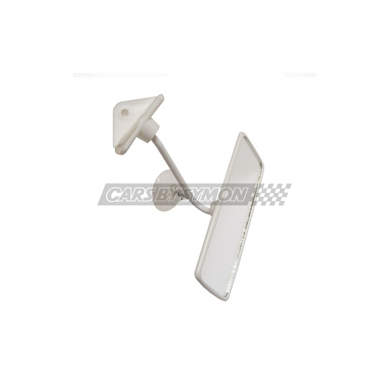 24A2110 RETROVISOR MINI INTERIOR 1964-75 BLANCO