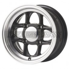 LLANTA 5X10 JBW MAMBA 4X101.6 ET0 NEGRA