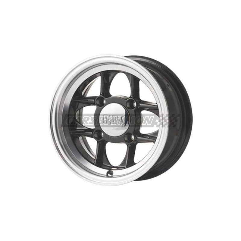 LLANTA 5X10 JBW MAMBA 4X101.6 ET0 NEGRA