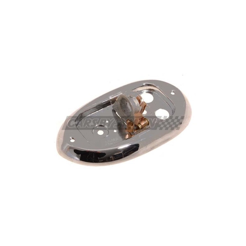 BASE PILOTO TRIUMPH TR3 TRASERA (CROMADA)