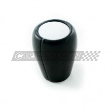 POMO PALANCA CAMBIO PIEL SIN EMBLEMA NEGRO MINI
