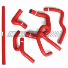 MANGUITO RADIADOR MINI SPI SILICONA ROJO (KIT 5)