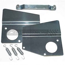 CHAPA ANTICALORICA 2 X HS4 (KIT) INOX