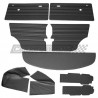 TAPIZADO MINI MK 3 NEGRO ( 9 PIEZAS )