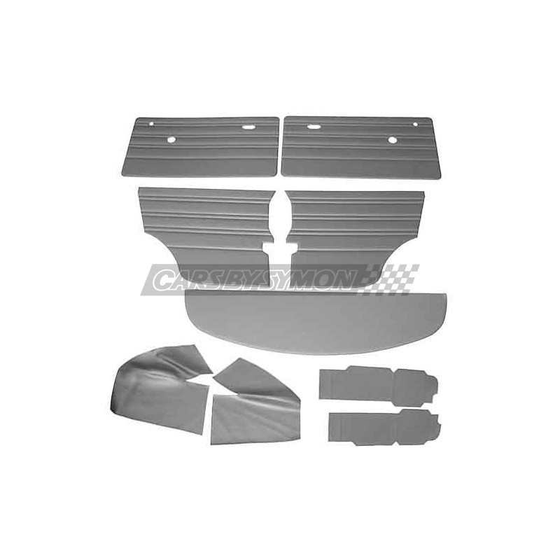 TAPIZADO MINI MK 3 GRIS ( 9 PIEZAS )