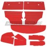TAPIZADO MINI MK 3 ROJO ( 9 PIEZAS )