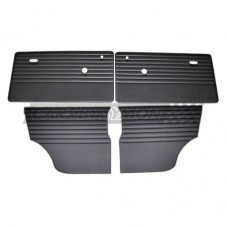 TAPIZADO PUERTAS MINI NEGRO (4 PIEZAS)