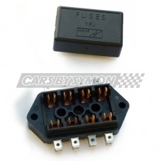 CAJA FUSIBLES 4 FUSIBLES MINI/MIDGET/MGB (SIN PUEN