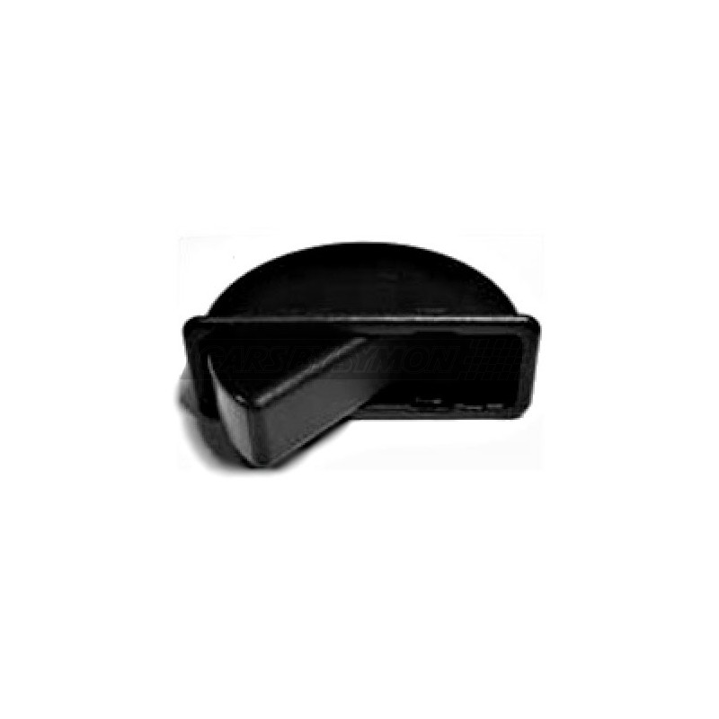 CENICERO MINI GIRATORIO PLASTICO NEGRO (NLA)