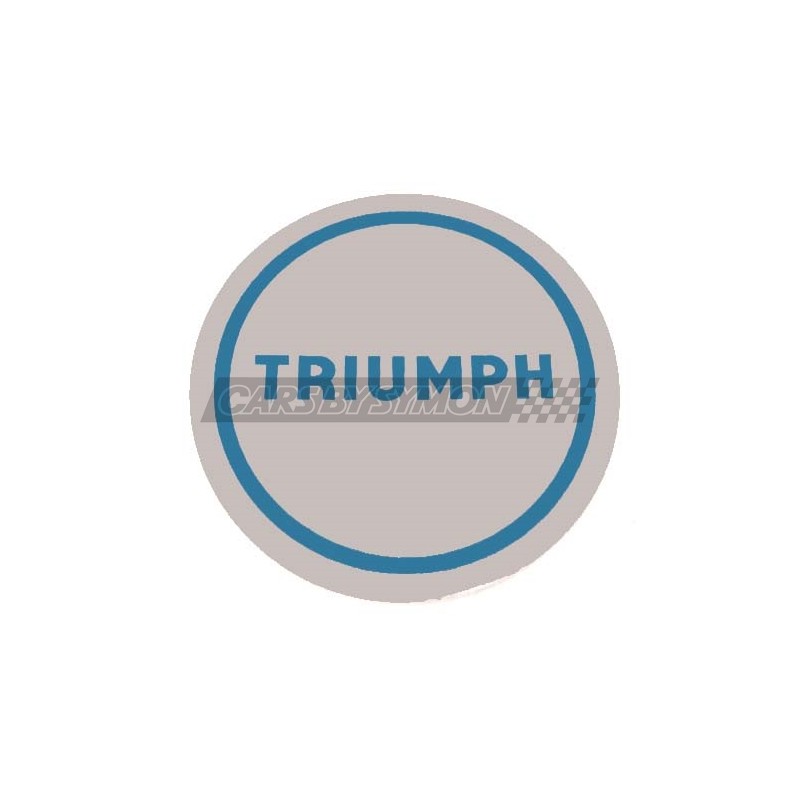 PEGATINA TAPON LLANTA "TRIUMPH"