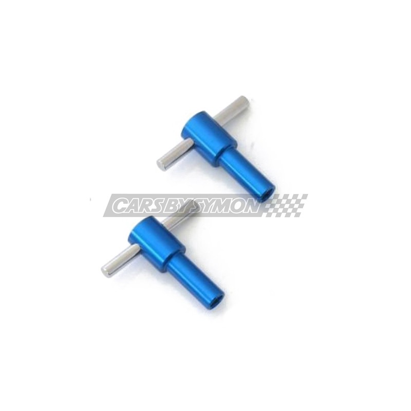 TUERCA TAPA BALANCINES MINI TIPO T AZUL (PAR)